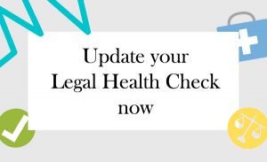 update your Legal health Check now